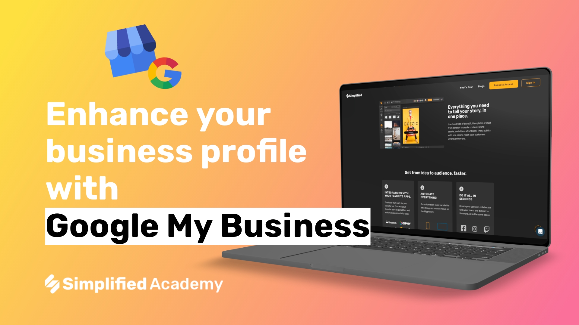 How to List Your Business on Google Business Profile - Simplified Academy