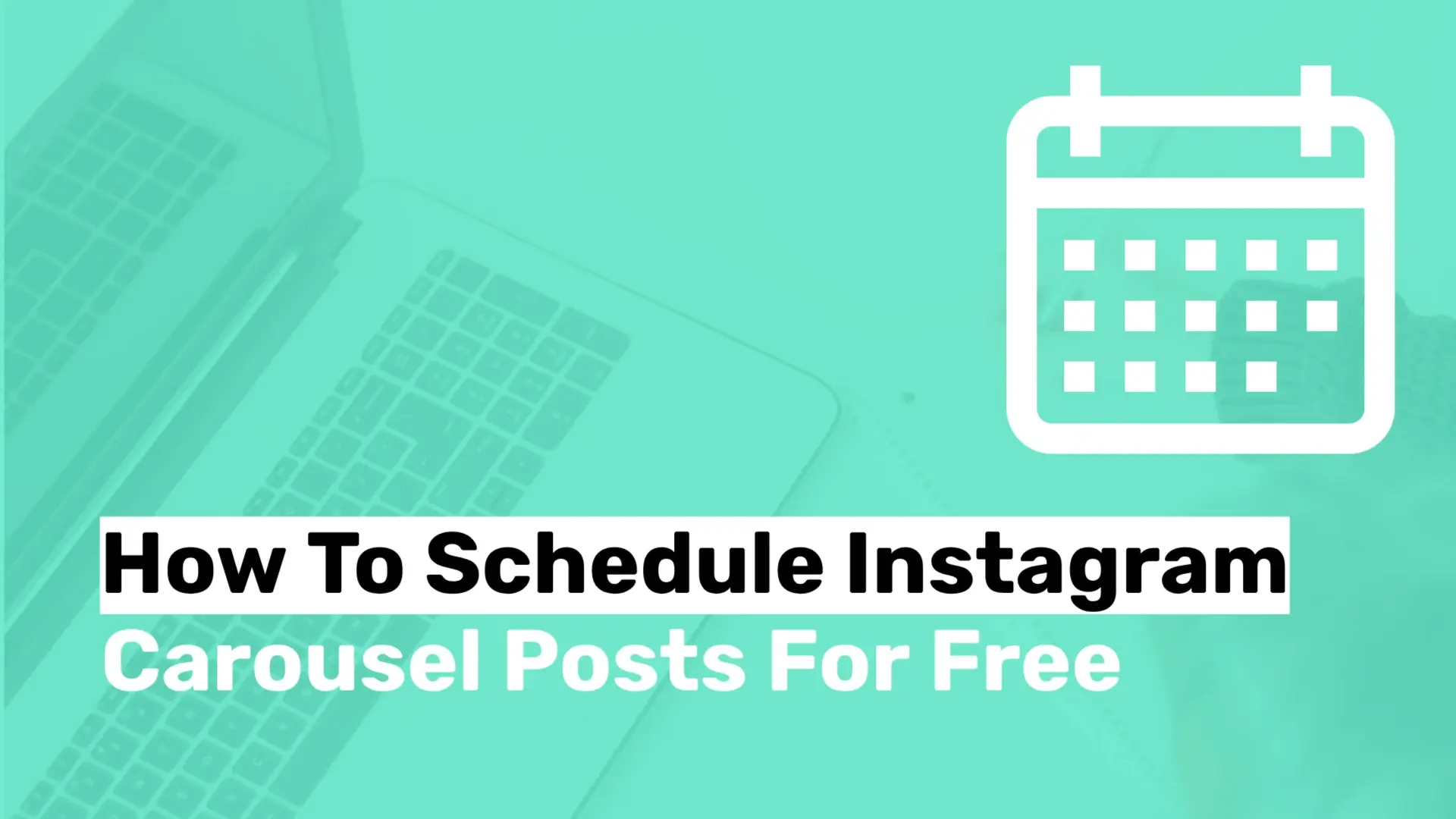 Schedule Instagram Carousel Posts