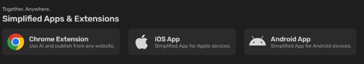 Introducing Simplified app and extension