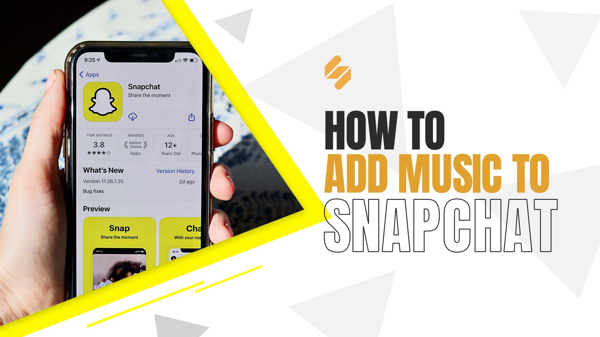 A Step-by-Step Guide on How to Add Music to Snapchat with Simplified