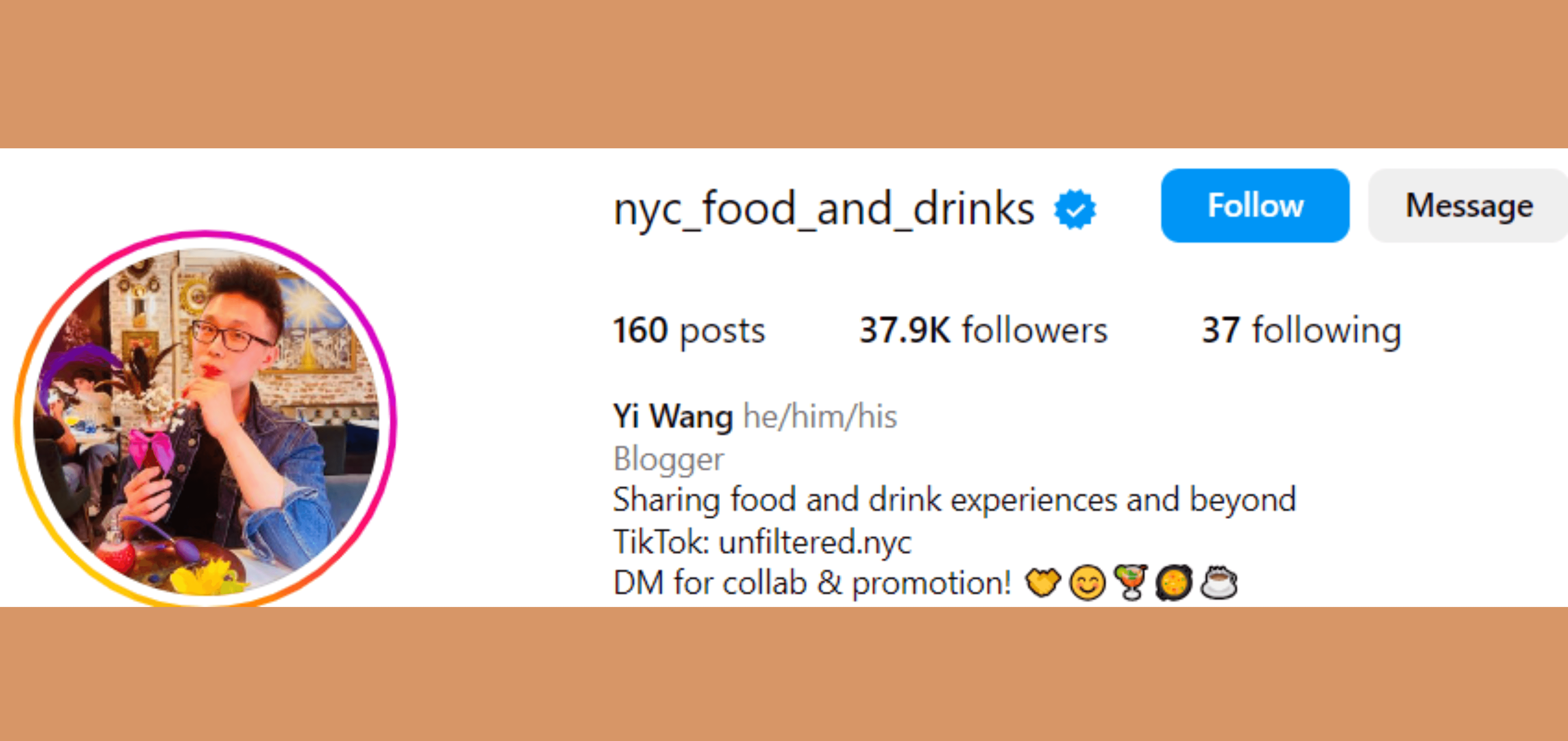 travel and food usernames for instagram