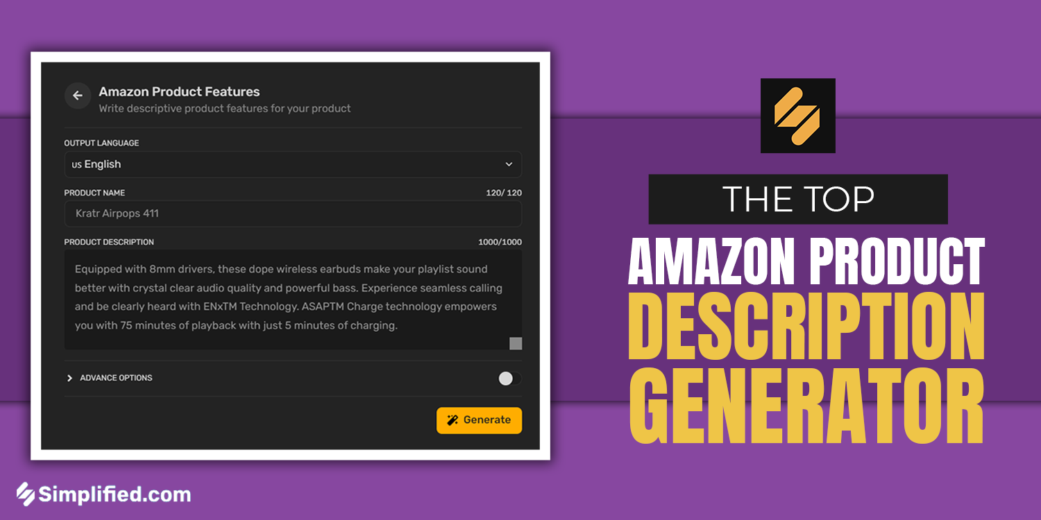 The 10 Best Amazon Product Description Generator Tools To Help Boost Your Sales The 10 Best Amazon Product Description Generator Tools To Help Boost Your Sales