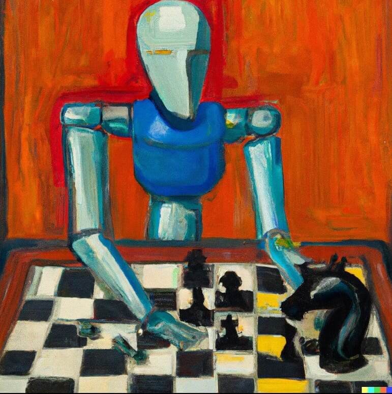 Chess - 9 - AI Generated Artwork - NightCafe Creator