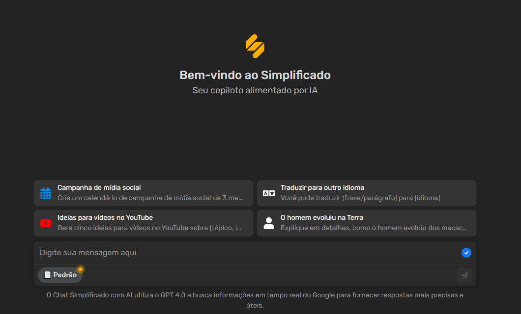 Chat com IA