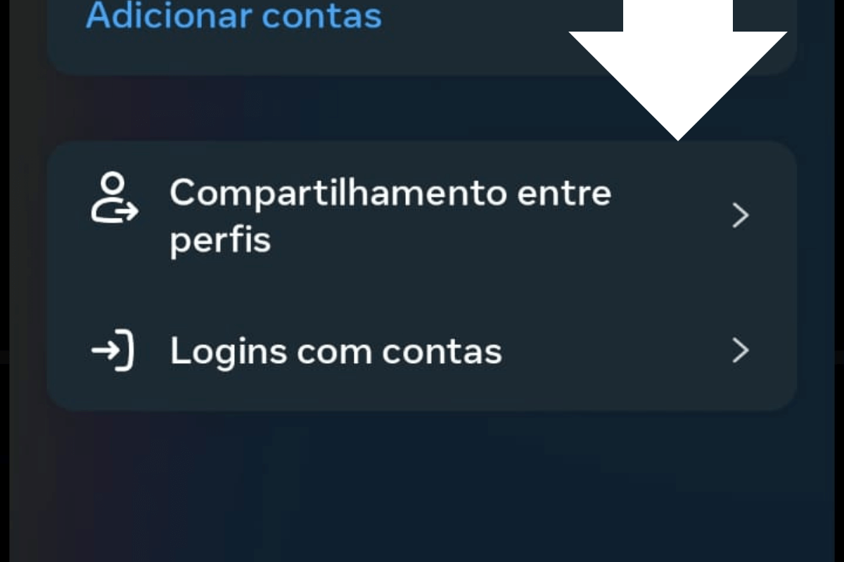Compartilhamento entre Perfis