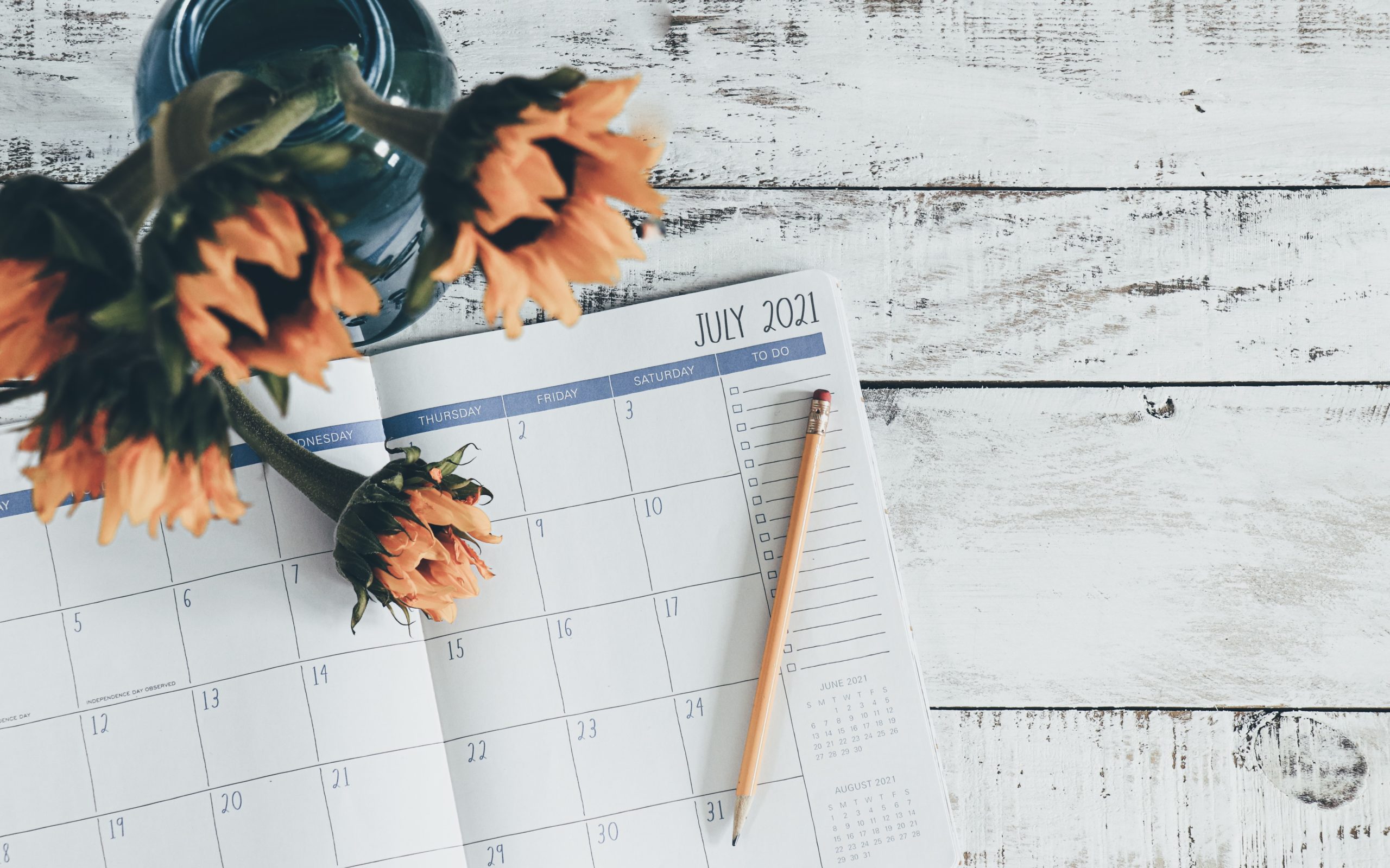 Content calendar.