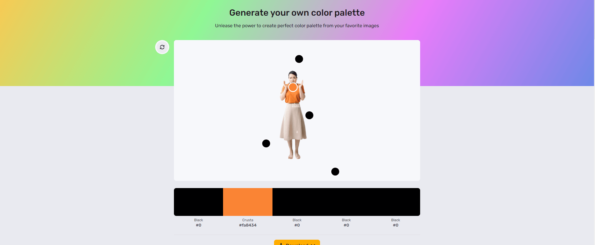 Color Palette Creation: