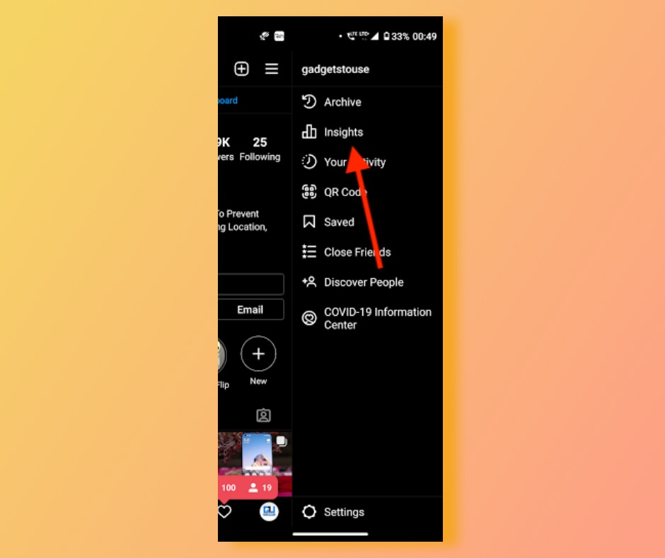 Accessing Instagram Insights