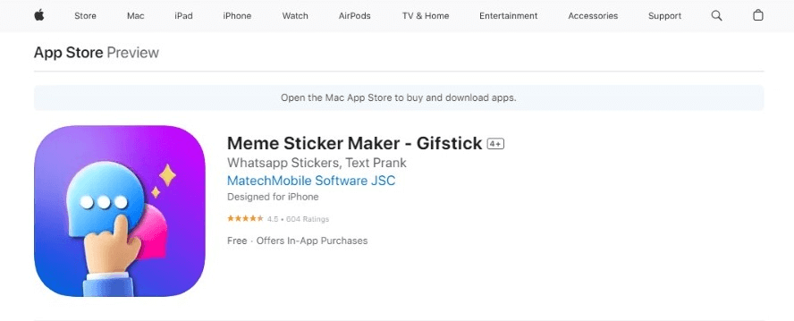 Gifstick Meme Sticker Generator