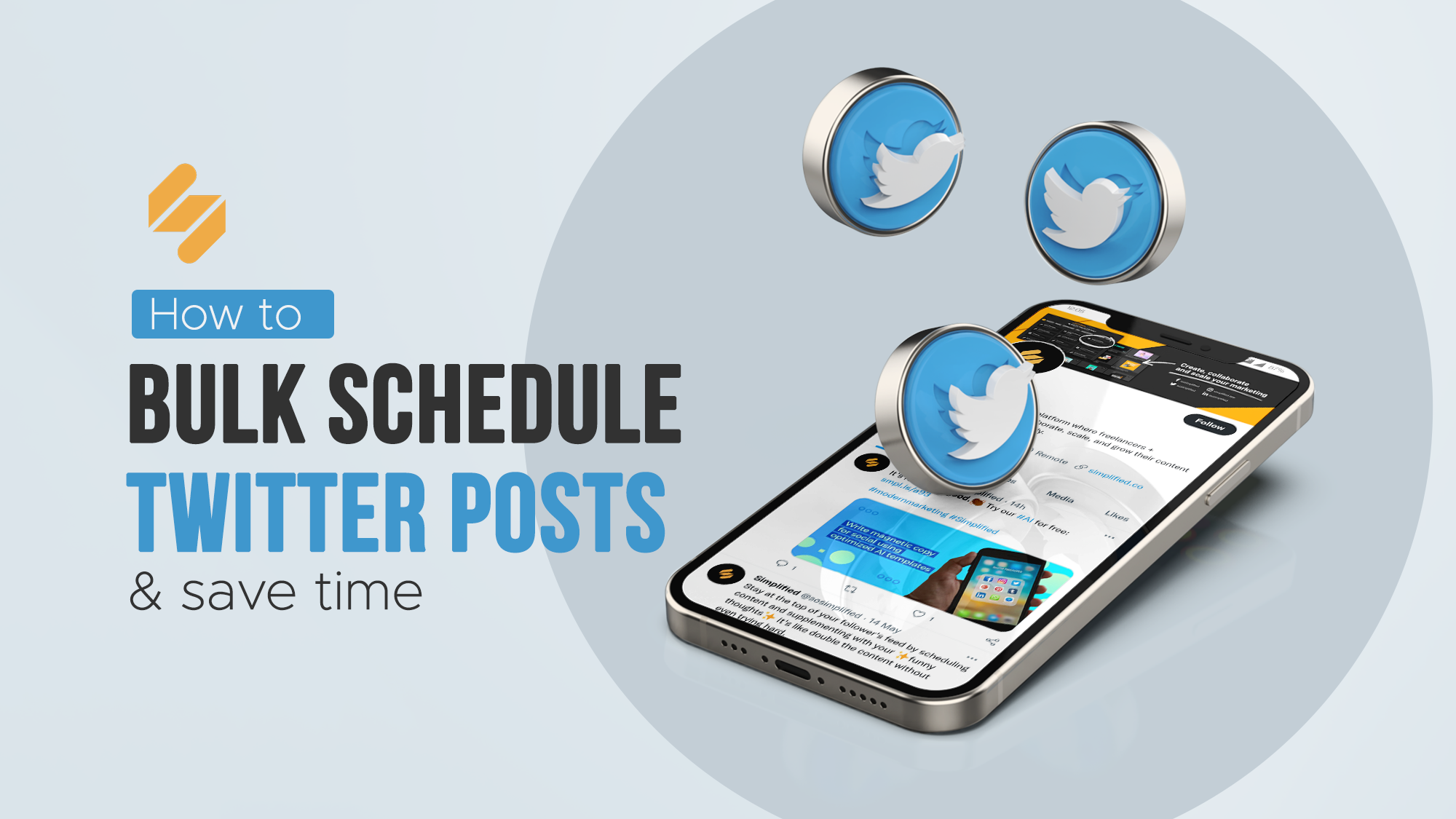 How To Bulk Schedule Twitter Posts With Simplified Simplified How To Bulk Schedule Twitter Posts With Simplified Simplified