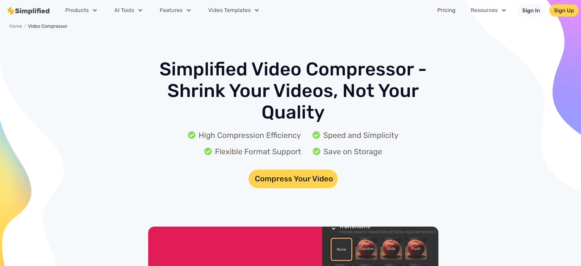 Go to the Video Compressor