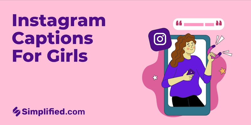 60 Instagram Captions For Girls 2024 Simplified