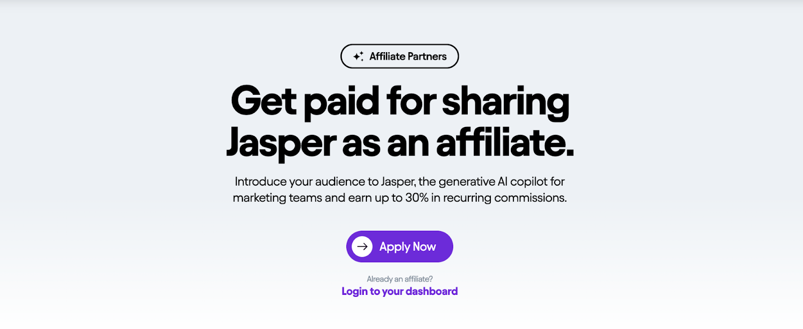 Jasper’s affiliate partners program