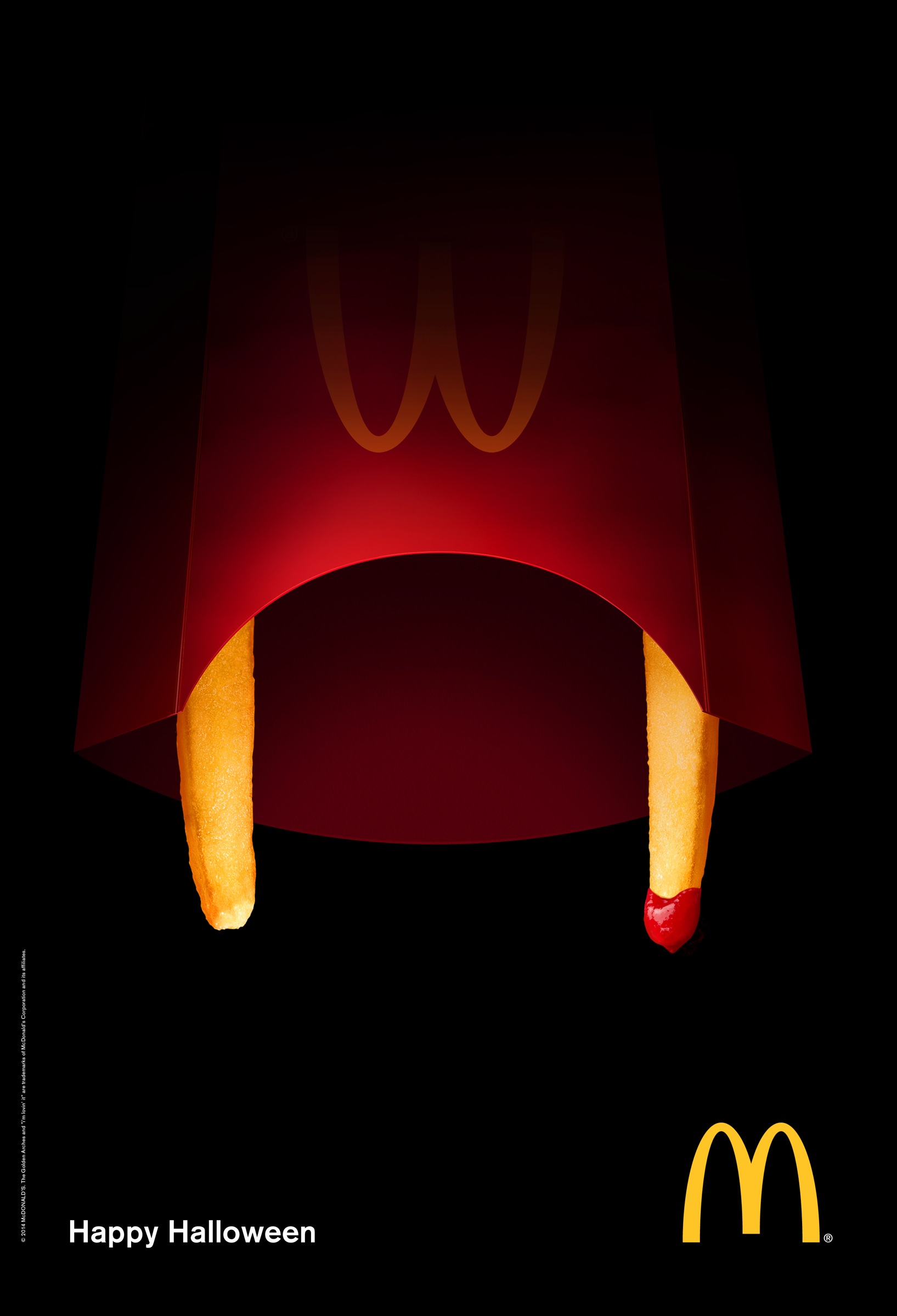 McDonalds halloween poster McDonalds halloween poster