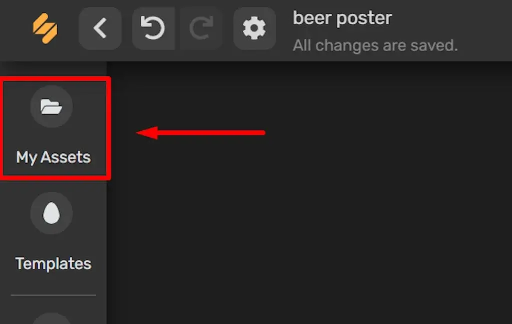 upload a picture of yourself on Simplified dashboard