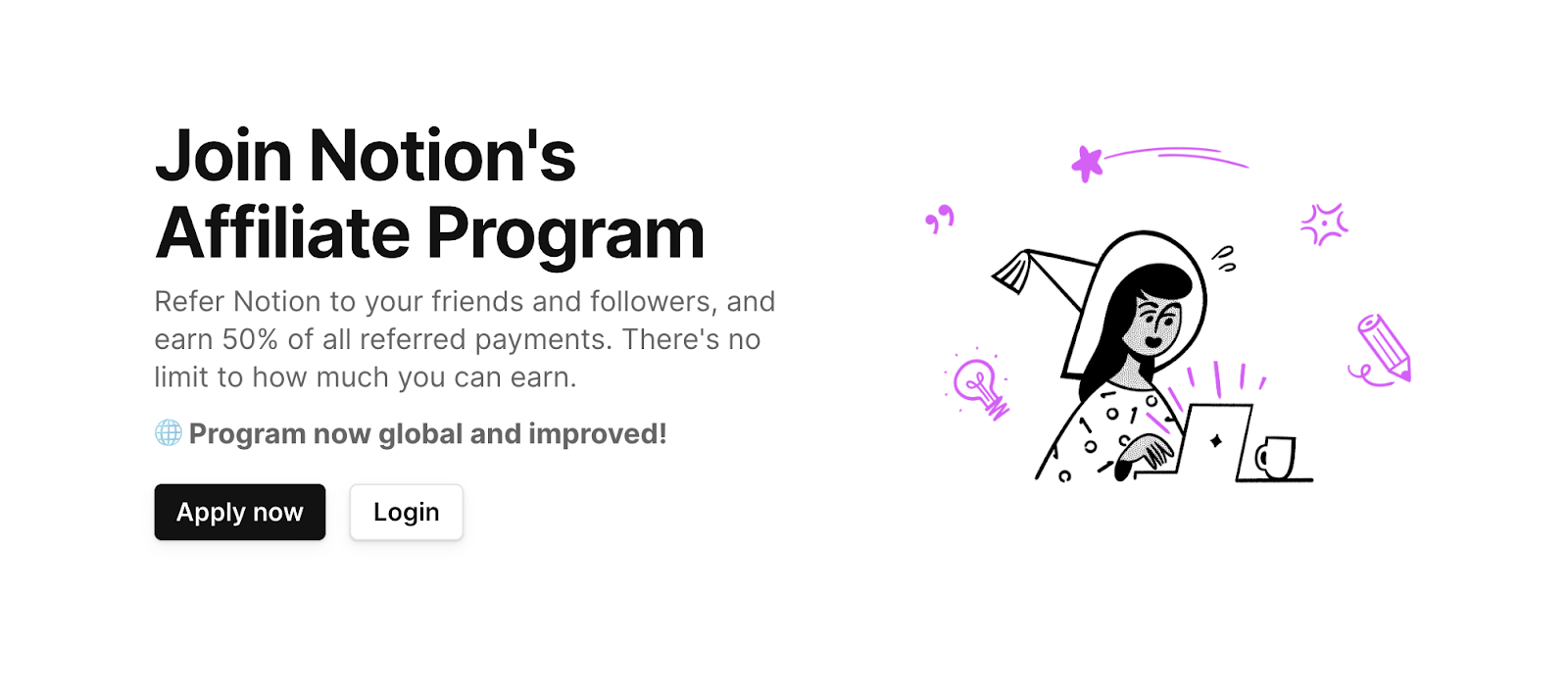 Notion’s affiliate program