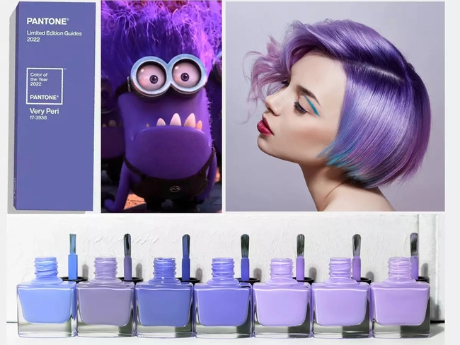 Peri colored nail polish