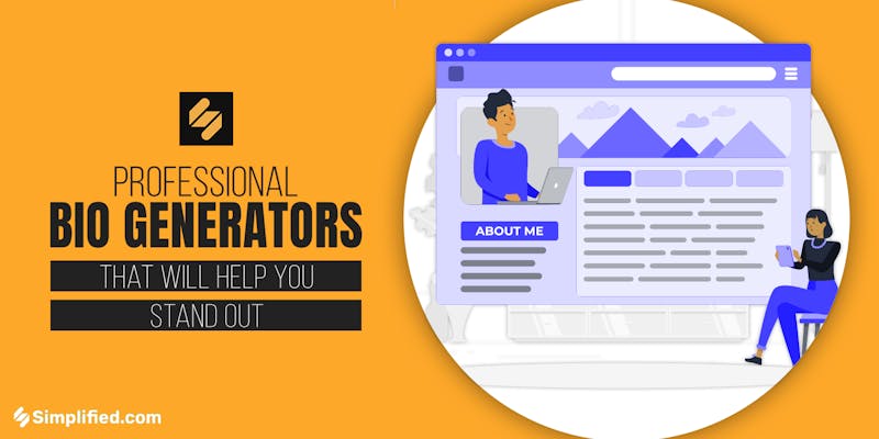 6 Professional Bio Generators To Help You Stand Out | Simplified