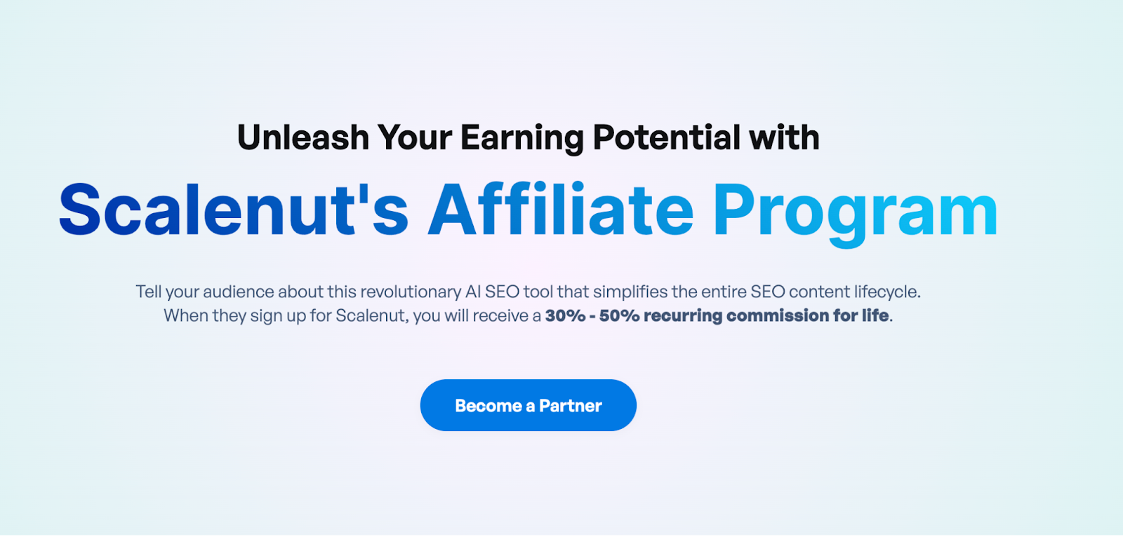 Scalenut affiliate program