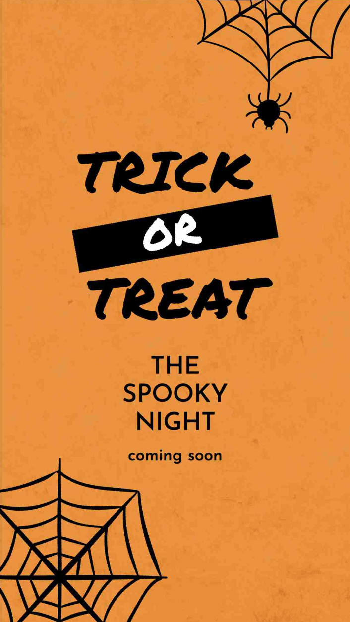 trick or treat trick or treat