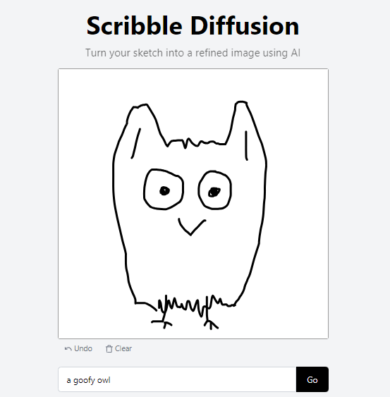 Scribble Diffusion works