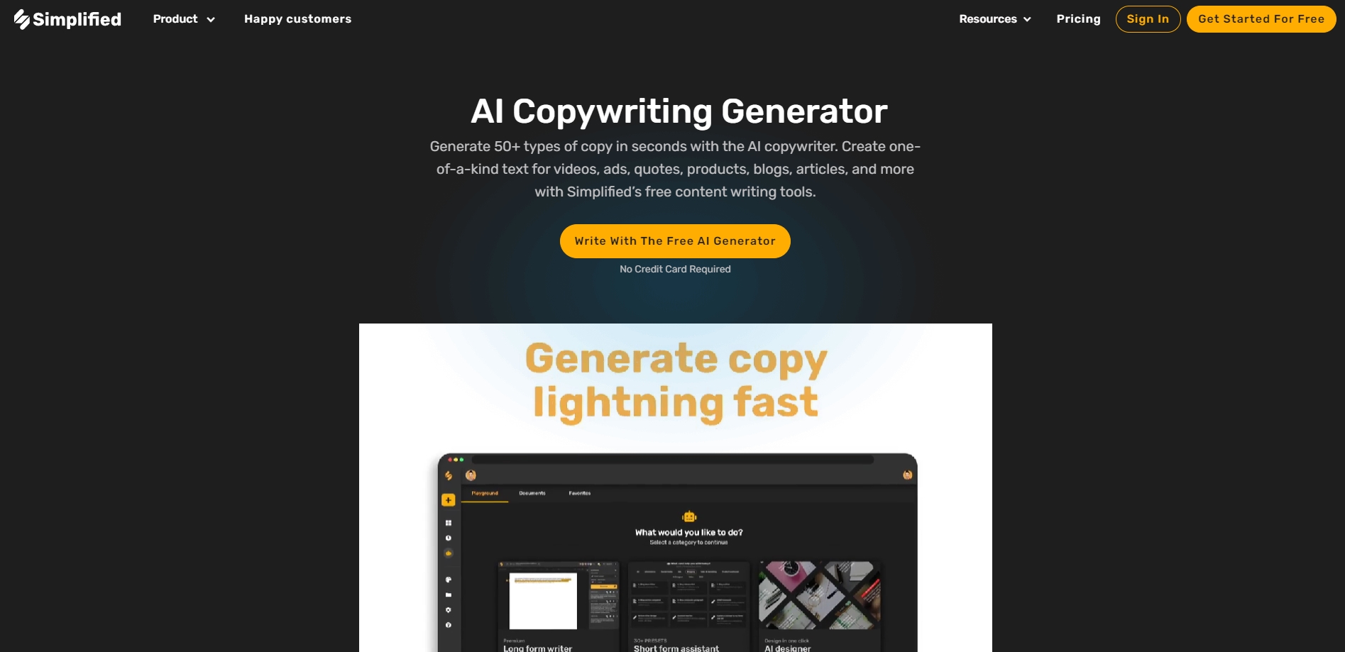 Simplified Free Headline Generator
