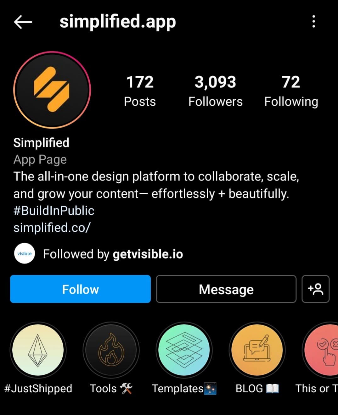 Simplified-app-highlights-example