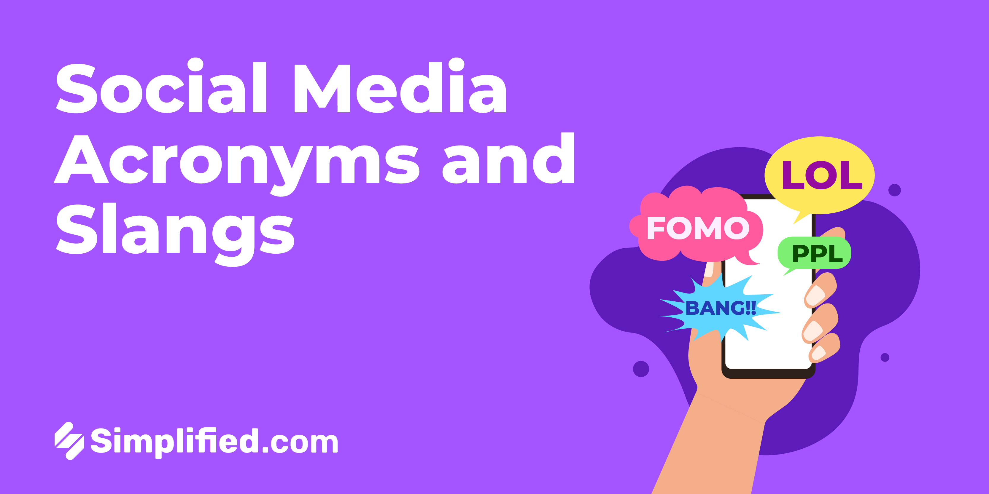 90+ Social Media Acronyms and Slang For Every Marketer