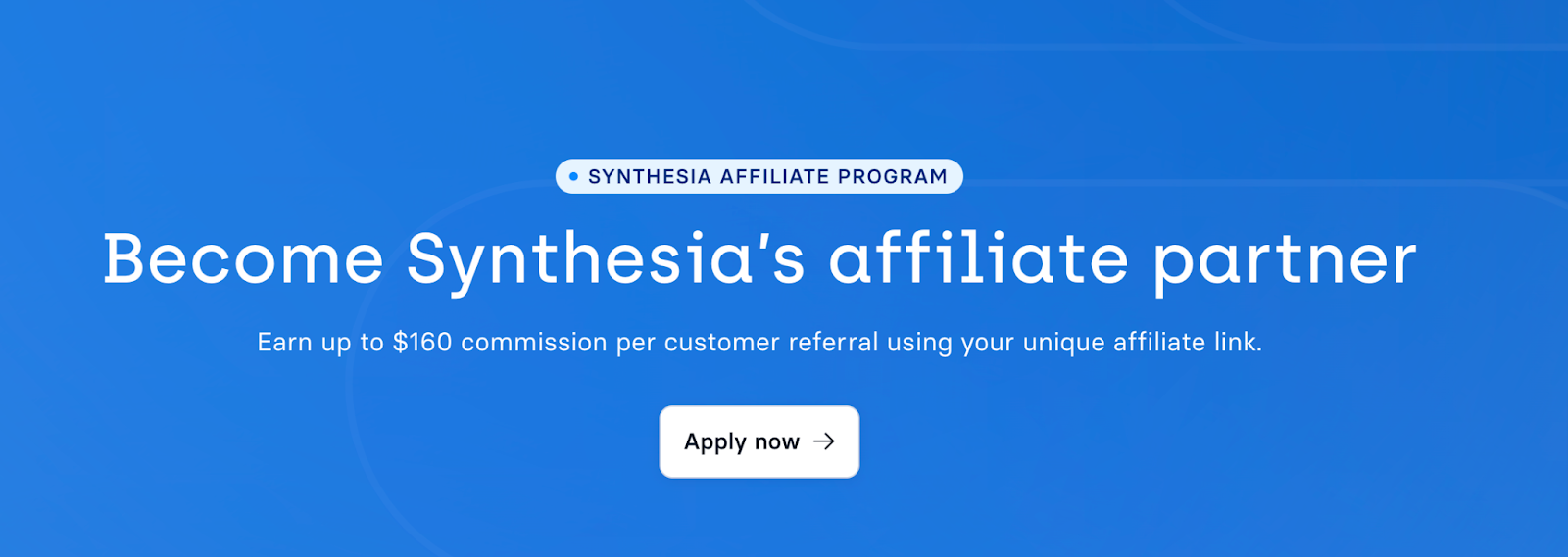 Synthesia’s Affiliate partner program