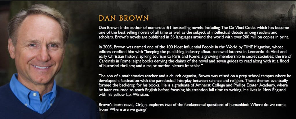 Dan Brown: Author