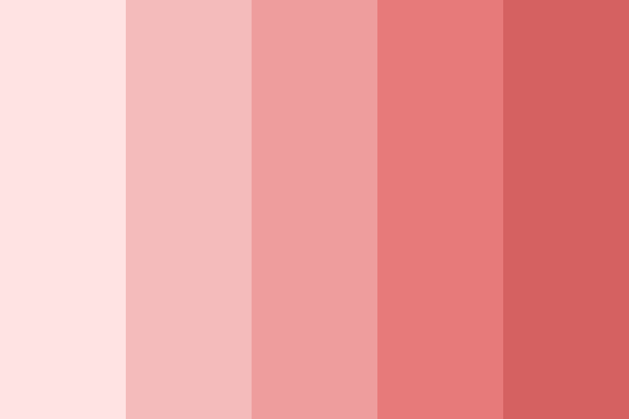 Watermelon Flesh Color Palette