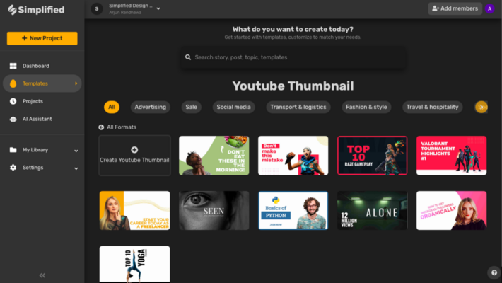 Simplified para tu branding en YouTube Simplified para tu branding en YouTube