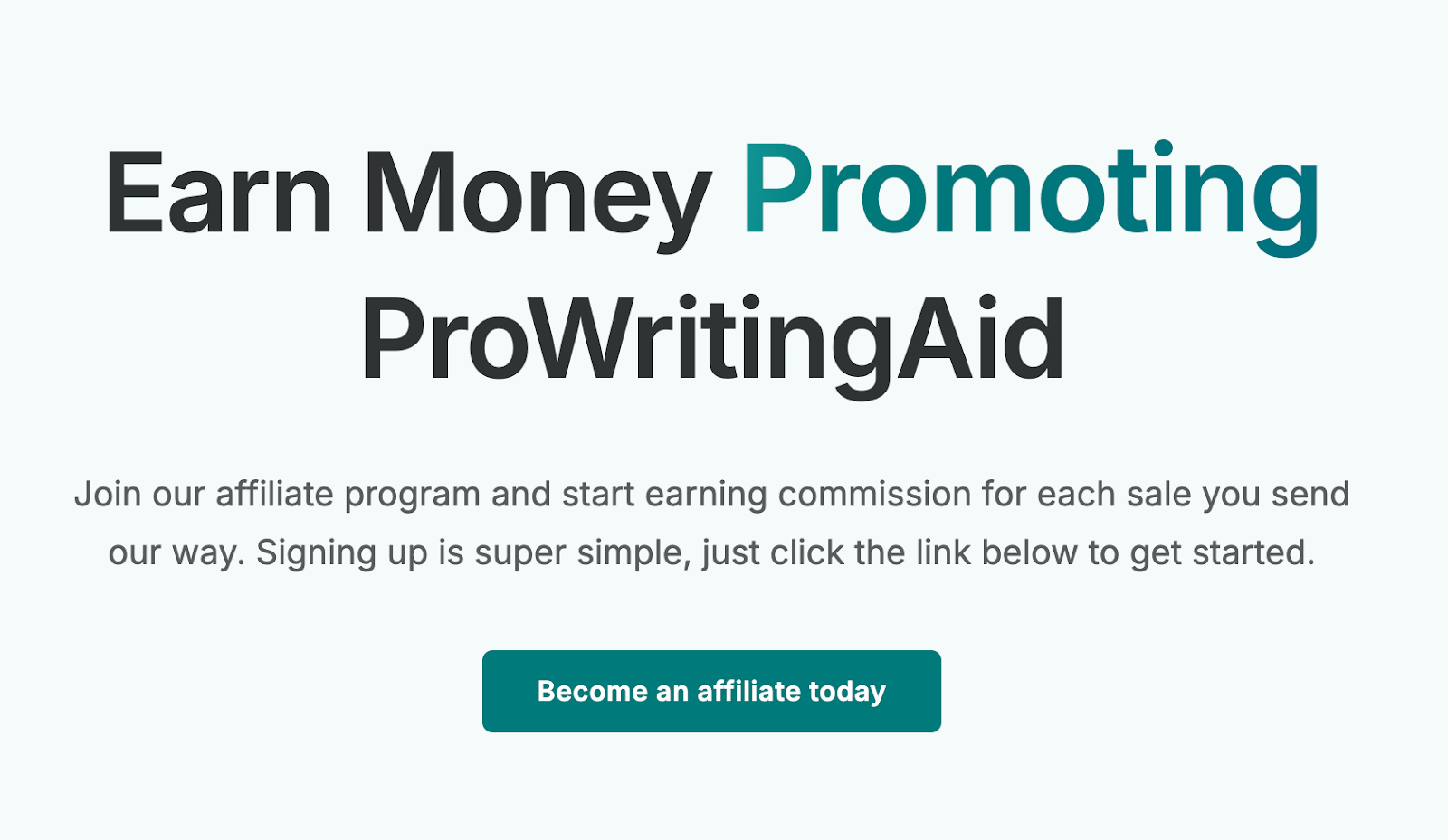 ProWritingAid affiliate program