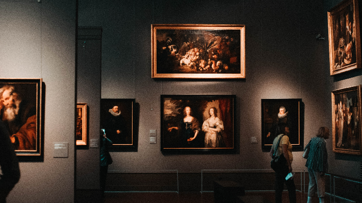 an art gallery an art gallery