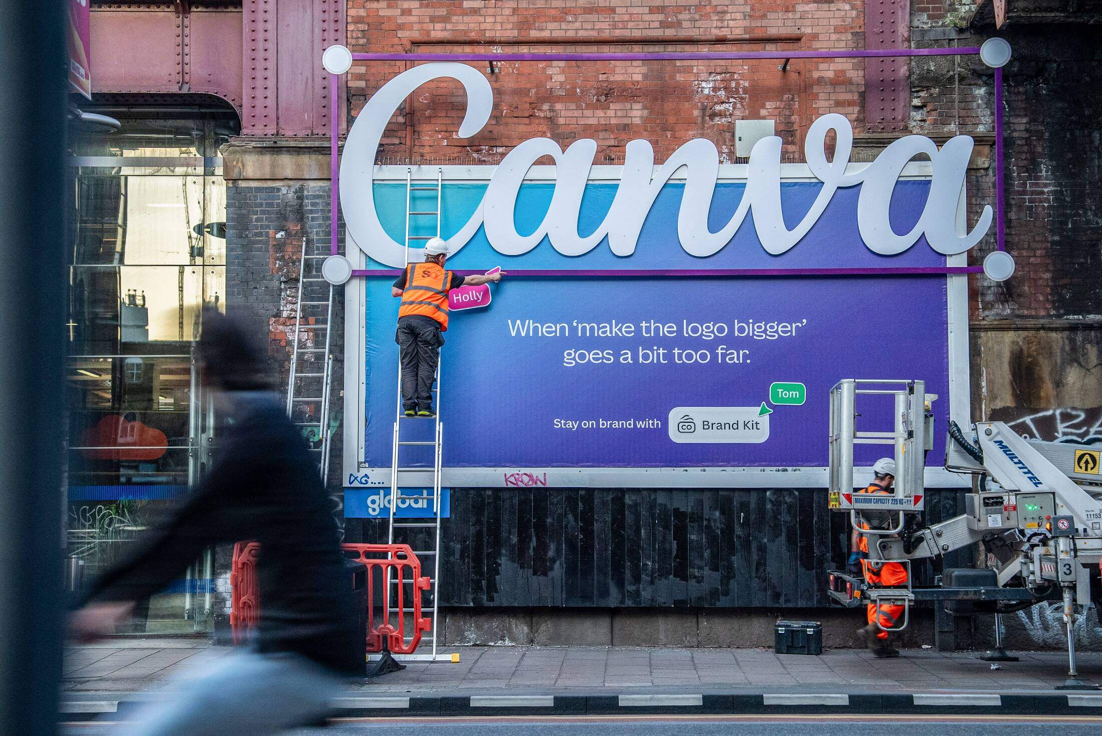 Canva x Stink Studios — Can You Make the Logo Bigger?