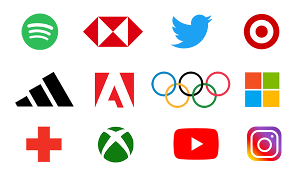 Geometric patterns in logo
