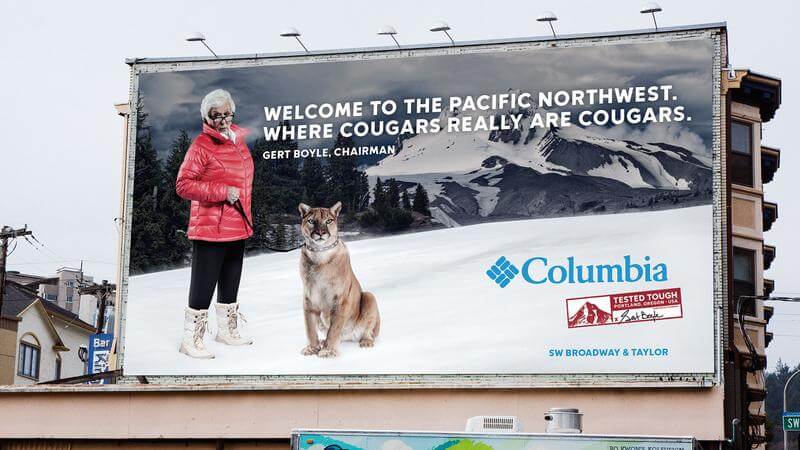 Columbia Sportswear: "Tested Tough"