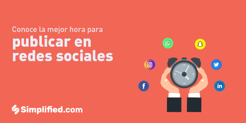 ¿Cuál es la hora ideal para publicar en redes sociales? Instagram, Facebook, TikTok, Twitter, LinkedIn y Pinterest ¿Cuál es la hora ideal para publicar en redes sociales? Instagram, Facebook, TikTok, Twitter, LinkedIn y Pinterest