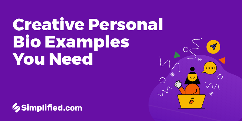 Individual Bio Examples 15 Creative Personal Bio Examples You Need | Simplified