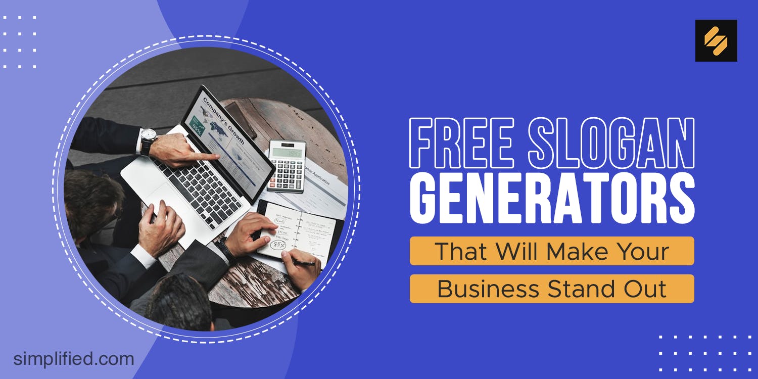 Here’s a List of the Best Free Slogan Generators | Simplified