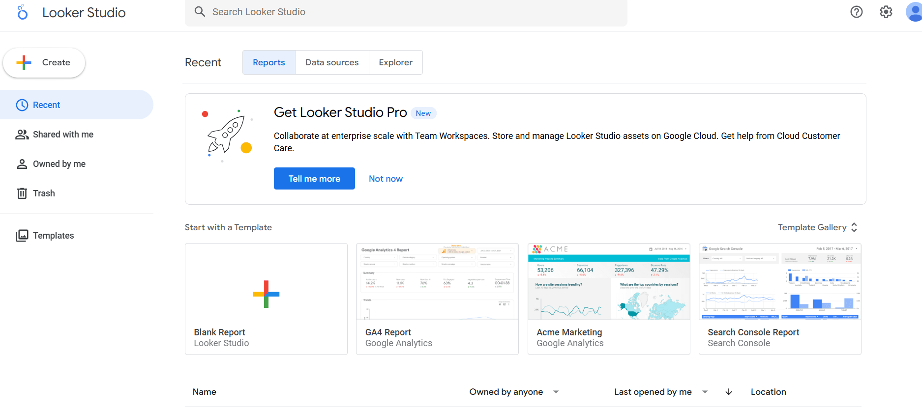 Google Data Studio