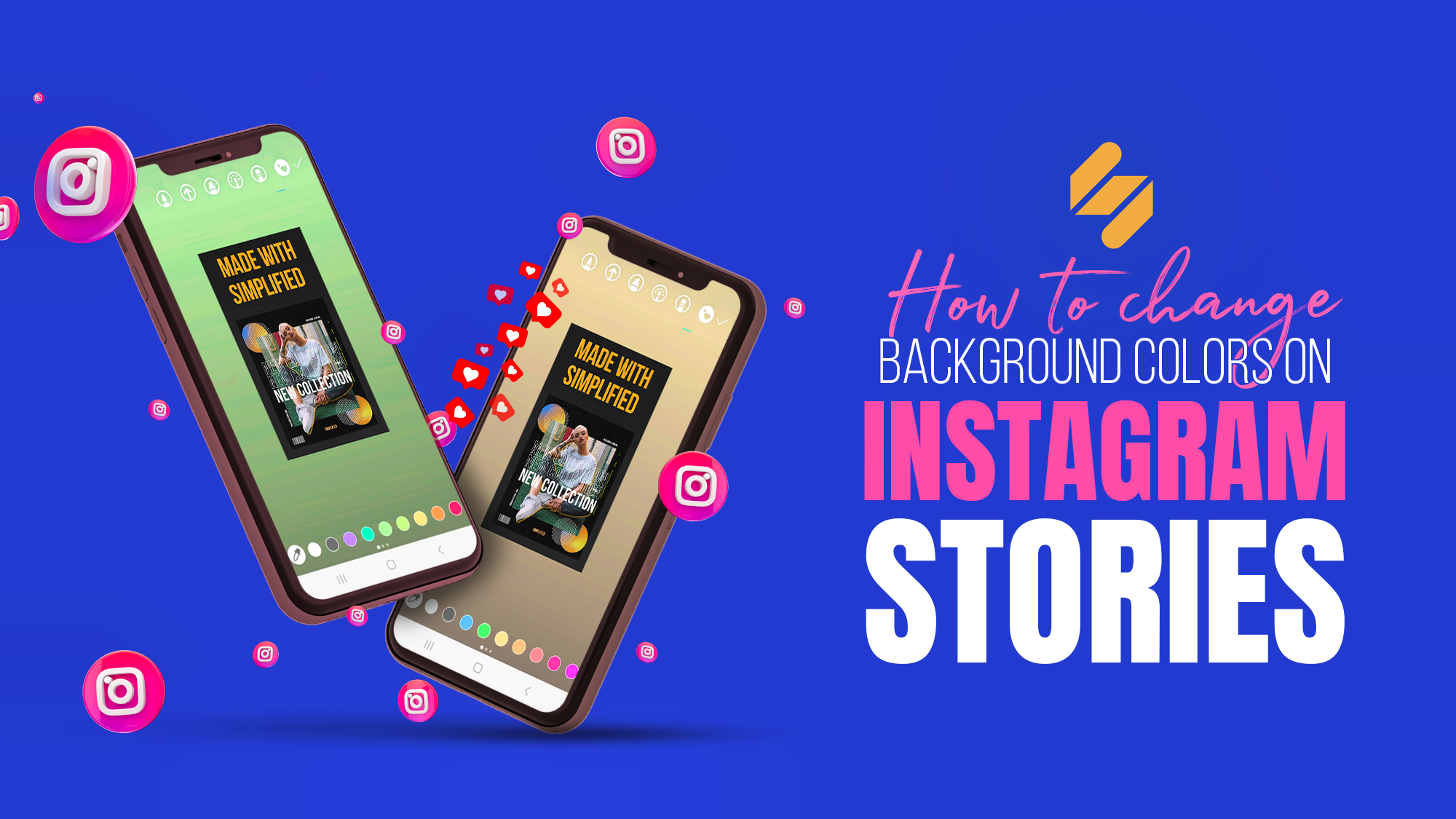 How to Change Background Colors on Instagram Stories | Simplified