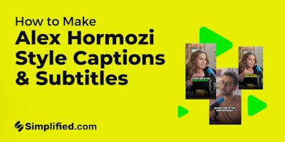 How to Make Alex Hormozi Style Captions & Subtitles [Tips & Tools]