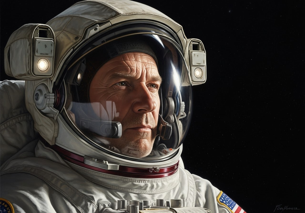 Simplified AI Generated Image in Hyperreal Portraits Style