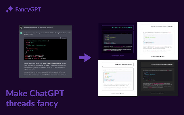 FancyGPT ChatGPT Extension