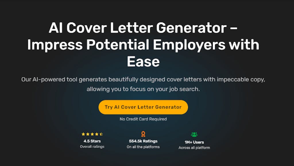 best free cover letter ai generator