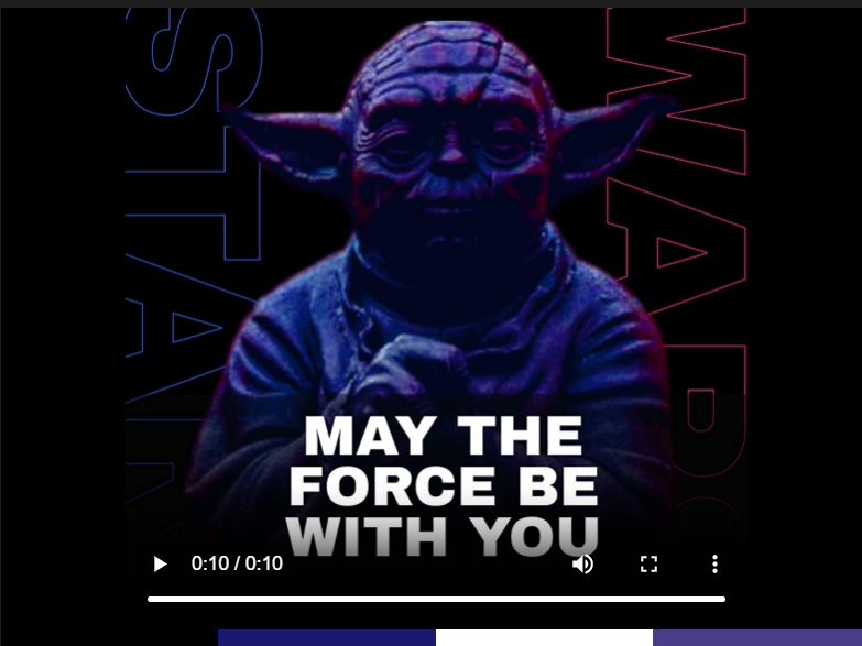 may the force be with you instagram post video may the force be with you instagram post video