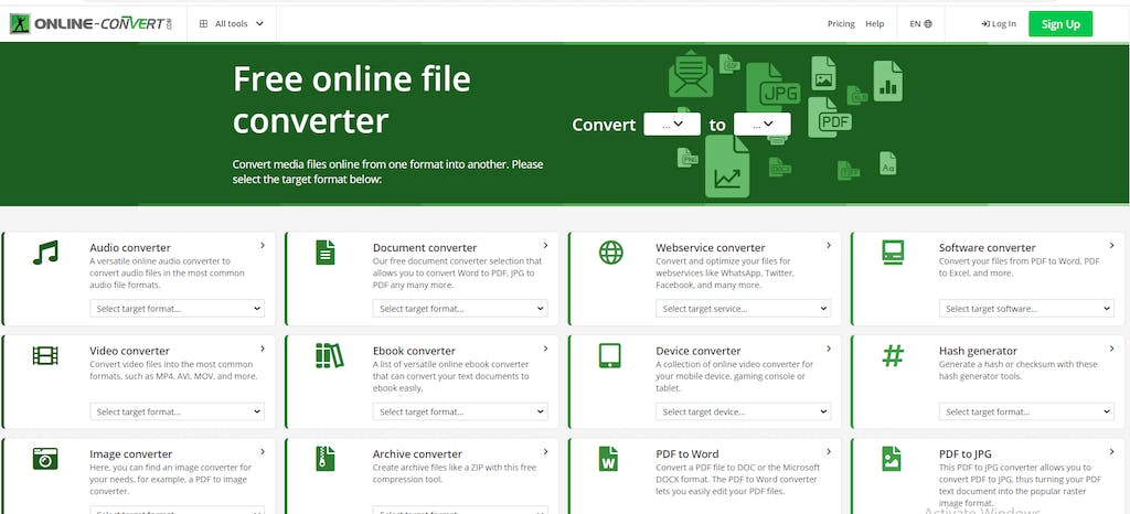 online convert online convert