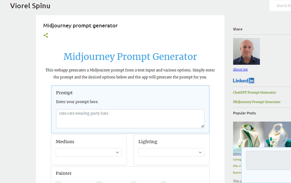 midjourney prompt generator