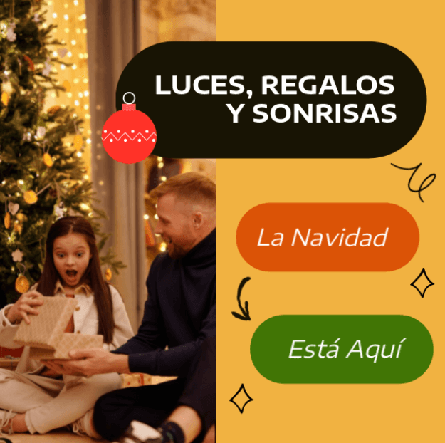 Regalos y sonrisas Navidad